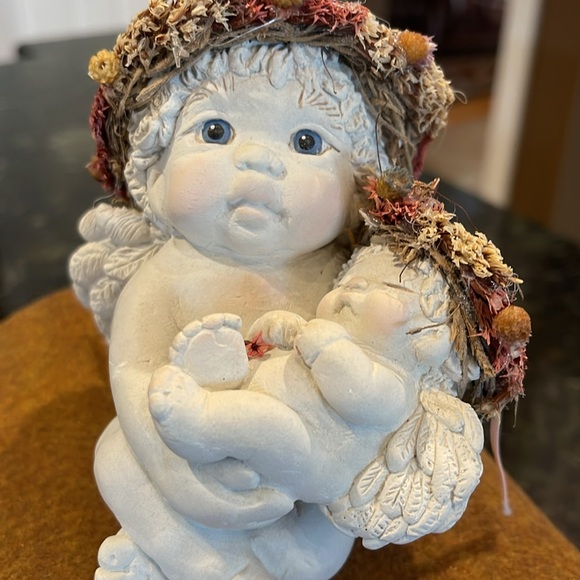 🎩DREAMSICLES 1995 HUSHABY BABY CHERUB ANGEL HAND-PAINTED/SIGNED EUC - Picture 4 of 7